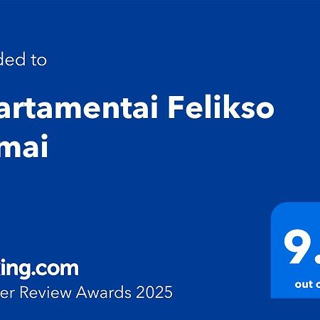 Apartamentai Felikso Namai Клайпеда Екстериор снимка